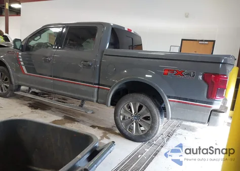 2018 Ford F-150 Lariat z USA, uszkodzony, nr VIN 1FTEW1EG3JFE21760